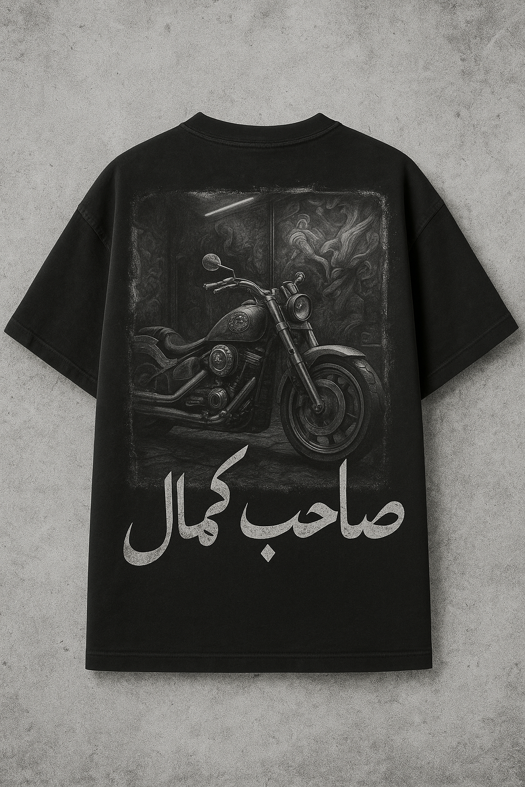Oversized Tee – Midnight Garage Edition