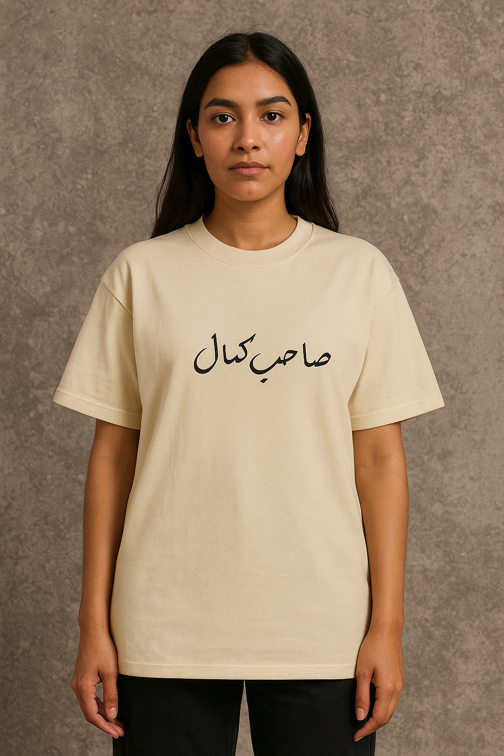 Oversized Tee – Vintage Map Back Graphic